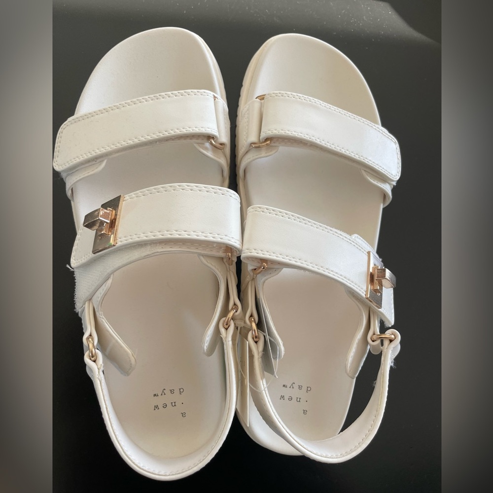 White Sandals